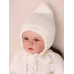Шапка для девочки, молочный, 42-44, Поляярик