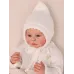 Шапка для девочки, молочный, 42-44, Поляярик