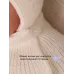 Шапка шлем для малыша, молочный, 36-38, Поляярик