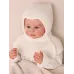 Шапка-шлем для мальчика, молочный, 9-12 мес, Поляярик