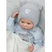 Шапка для малыша, серый, 40-42, Поляярик